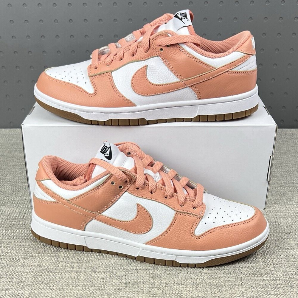 Nike Dunk Low ID Melon White New Sneakers FN0569-900 - Mens Size 8.5